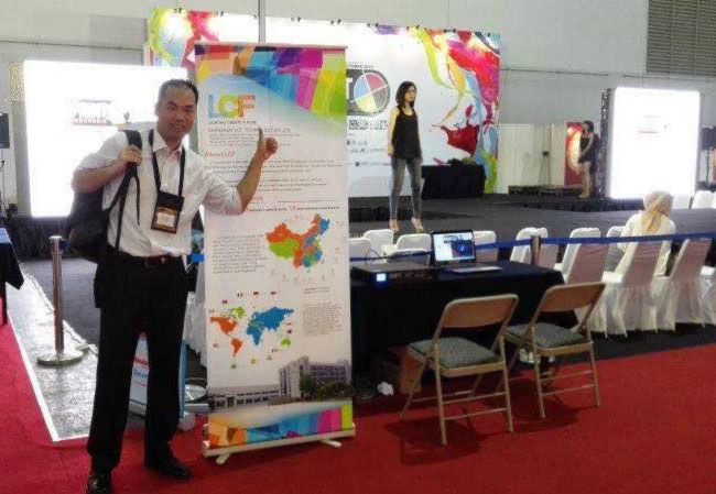 多宝电竞董事长黄青锋亲自赴展会现场指挥