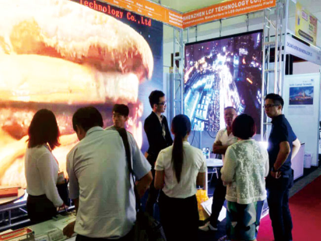 马来西亚国际广告及LED展多宝电竞展会现场