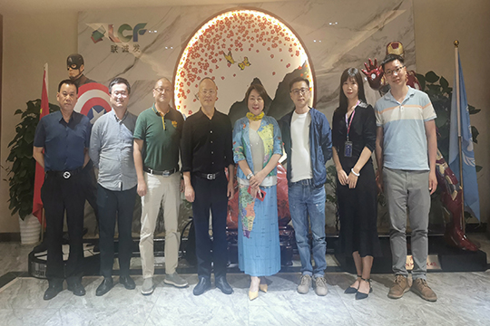 江门国家高新区领导莅临多宝电竞参观调研