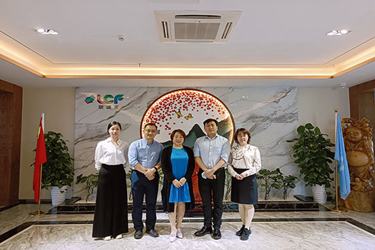 中银粤财公司领导莅临多宝电竞参观考察
