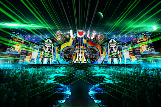 多宝电竞4000m²巨屏助力深圳大鹏音乐嘉年华震撼开唱 