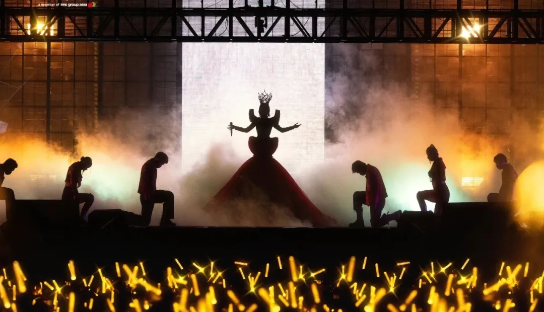 张韶涵演唱会LED显示屏