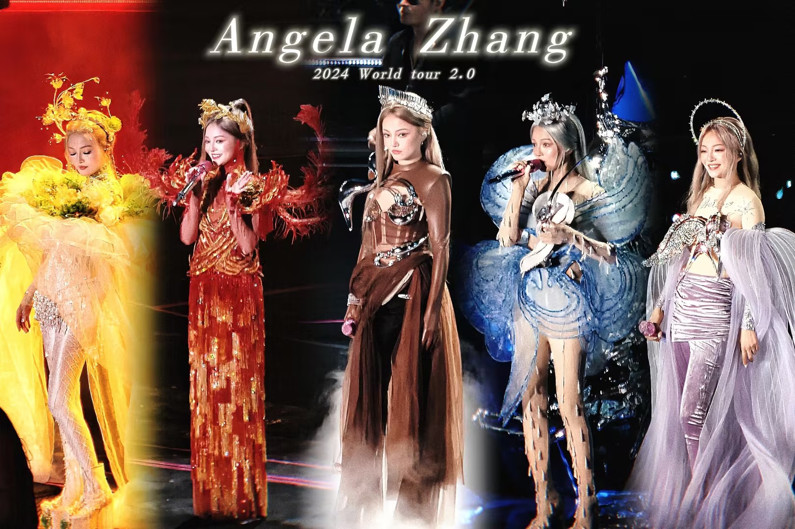 璀璨夺目！多宝电竞LED巨幕打造光影魔法，张韶涵湖州演唱会变身高定秀场